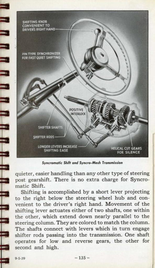 1940 Cadillac LaSalle Data Book Page 55